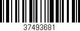 Código de barras (EAN, GTIN, SKU, ISBN): '37493681'
