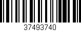 Código de barras (EAN, GTIN, SKU, ISBN): '37493740'