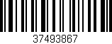 Código de barras (EAN, GTIN, SKU, ISBN): '37493867'