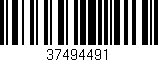Código de barras (EAN, GTIN, SKU, ISBN): '37494491'