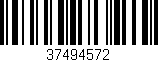 Código de barras (EAN, GTIN, SKU, ISBN): '37494572'