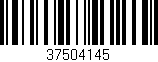 Código de barras (EAN, GTIN, SKU, ISBN): '37504145'
