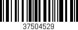 Código de barras (EAN, GTIN, SKU, ISBN): '37504529'