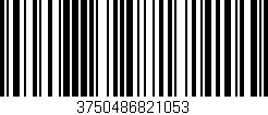 Código de barras (EAN, GTIN, SKU, ISBN): '3750486821053'