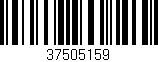 Código de barras (EAN, GTIN, SKU, ISBN): '37505159'