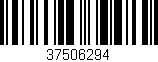 Código de barras (EAN, GTIN, SKU, ISBN): '37506294'