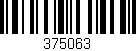 Código de barras (EAN, GTIN, SKU, ISBN): '375063'