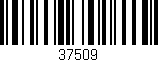 Código de barras (EAN, GTIN, SKU, ISBN): '37509'