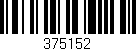 Código de barras (EAN, GTIN, SKU, ISBN): '375152'