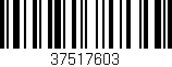 Código de barras (EAN, GTIN, SKU, ISBN): '37517603'