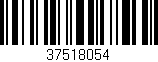 Código de barras (EAN, GTIN, SKU, ISBN): '37518054'