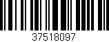 Código de barras (EAN, GTIN, SKU, ISBN): '37518097'
