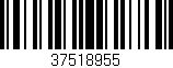 Código de barras (EAN, GTIN, SKU, ISBN): '37518955'