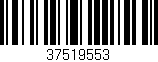 Código de barras (EAN, GTIN, SKU, ISBN): '37519553'