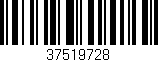 Código de barras (EAN, GTIN, SKU, ISBN): '37519728'