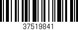 Código de barras (EAN, GTIN, SKU, ISBN): '37519841'