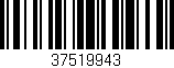 Código de barras (EAN, GTIN, SKU, ISBN): '37519943'