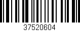Código de barras (EAN, GTIN, SKU, ISBN): '37520604'