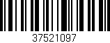 Código de barras (EAN, GTIN, SKU, ISBN): '37521097'