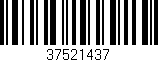Código de barras (EAN, GTIN, SKU, ISBN): '37521437'