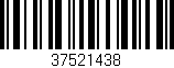 Código de barras (EAN, GTIN, SKU, ISBN): '37521438'