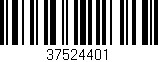 Código de barras (EAN, GTIN, SKU, ISBN): '37524401'