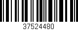 Código de barras (EAN, GTIN, SKU, ISBN): '37524480'