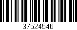 Código de barras (EAN, GTIN, SKU, ISBN): '37524546'