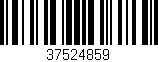Código de barras (EAN, GTIN, SKU, ISBN): '37524859'
