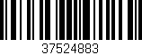 Código de barras (EAN, GTIN, SKU, ISBN): '37524883'
