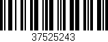 Código de barras (EAN, GTIN, SKU, ISBN): '37525243'