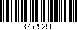 Código de barras (EAN, GTIN, SKU, ISBN): '37525250'