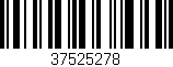 Código de barras (EAN, GTIN, SKU, ISBN): '37525278'