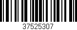 Código de barras (EAN, GTIN, SKU, ISBN): '37525307'