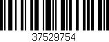 Código de barras (EAN, GTIN, SKU, ISBN): '37529754'