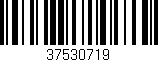 Código de barras (EAN, GTIN, SKU, ISBN): '37530719'