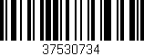 Código de barras (EAN, GTIN, SKU, ISBN): '37530734'