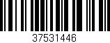 Código de barras (EAN, GTIN, SKU, ISBN): '37531446'
