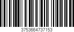 Código de barras (EAN, GTIN, SKU, ISBN): '3753664737153'