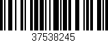 Código de barras (EAN, GTIN, SKU, ISBN): '37538245'