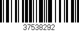 Código de barras (EAN, GTIN, SKU, ISBN): '37538292'