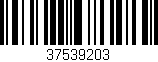 Código de barras (EAN, GTIN, SKU, ISBN): '37539203'