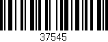 Código de barras (EAN, GTIN, SKU, ISBN): '37545'