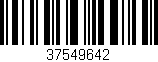 Código de barras (EAN, GTIN, SKU, ISBN): '37549642'