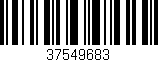 Código de barras (EAN, GTIN, SKU, ISBN): '37549683'