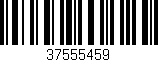 Código de barras (EAN, GTIN, SKU, ISBN): '37555459'