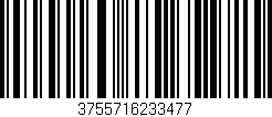 Código de barras (EAN, GTIN, SKU, ISBN): '3755716233477'