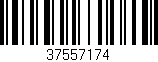 Código de barras (EAN, GTIN, SKU, ISBN): '37557174'