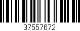 Código de barras (EAN, GTIN, SKU, ISBN): '37557672'