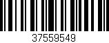 Código de barras (EAN, GTIN, SKU, ISBN): '37559549'